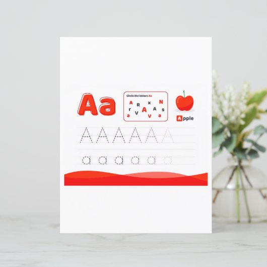 3 Learn To Spell Letter A Teacher Home Schooling (Staand voorkant)