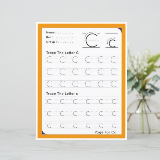 3 Learn To Spell Letter C Teacher Home Schooling (Staand voorkant)