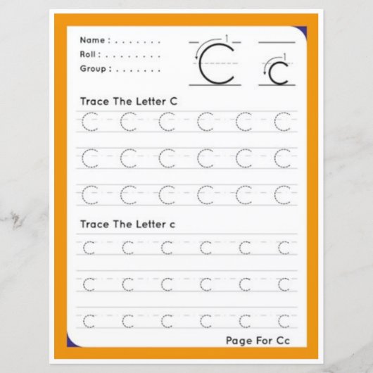 3 Learn To Spell Letter C Teacher Home Schooling (Voorkant)