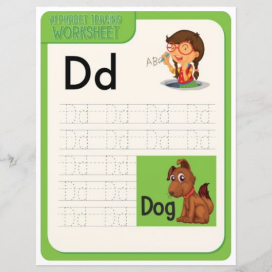 3 Learn To Spell Letter D Teacher Home Schooling (Voorkant)