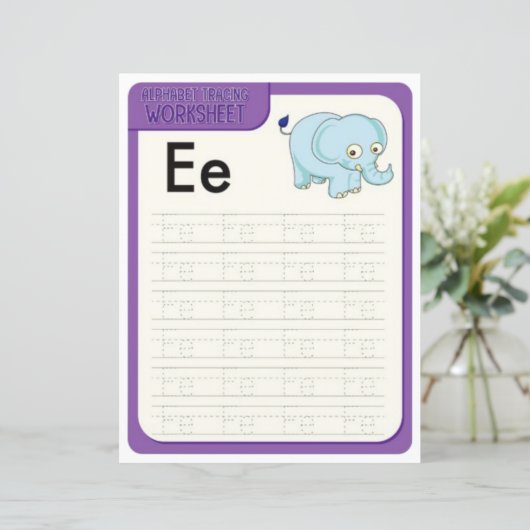 3 Learn To Spell Letter E Teacher Home Schooling (Staand voorkant)
