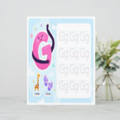 3 Learn To Spell Letter G Teacher Home Schooling (Staand voorkant)
