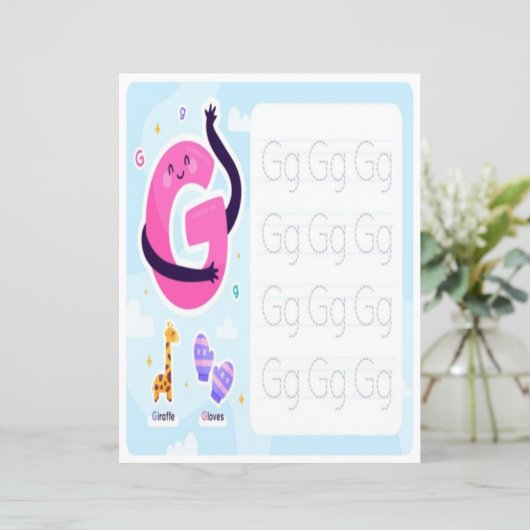 3 Learn To Spell Letter G Teacher Home Schooling (Staand voorkant)