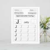 3 Learn To Spell Letter J Teacher Home Schooling (Staand voorkant)