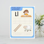 3 Learn To Spell Letter L Teacher Home Schooling (Staand voorkant)
