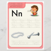 3 Learn To Spell Letter N Teacher Home Schooling (Voorkant)