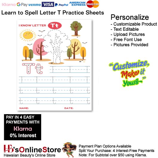 3 Learn To Spell Letter T Teacher Home Schooling