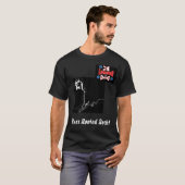 3 Legged Dog Black Tee Shirt (Voorkant volledig)