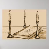 3-Lesser-lampjes Poster (Voorkant)