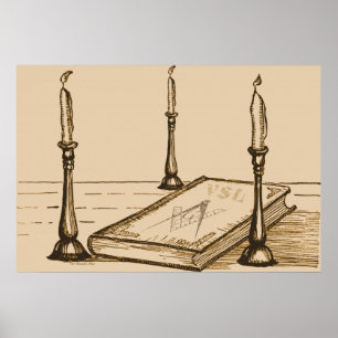 3-Lesser-lampjes Poster