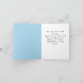 3 Letter-naam Happy Birthday-kaart Kaart (Binnen)