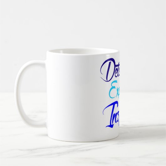 3 letters koffiemok (Links)