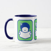 3 lezers mok (Links)