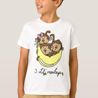 3 Li'l Monkeys Tshirts en Gifts