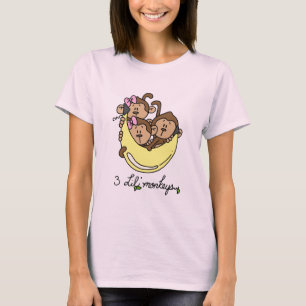 3 Li'l Monkeys Tshirts en Gifts