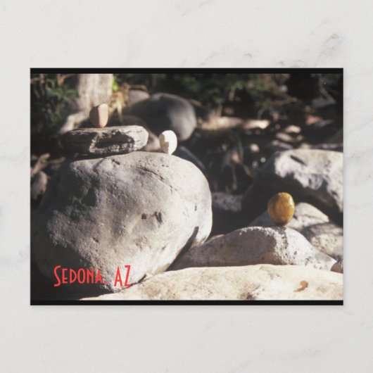 3 lil Rocks Briefkaart (Voorkant)