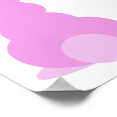 3 liter bunnies in pastelkleuren poster (Hoek)