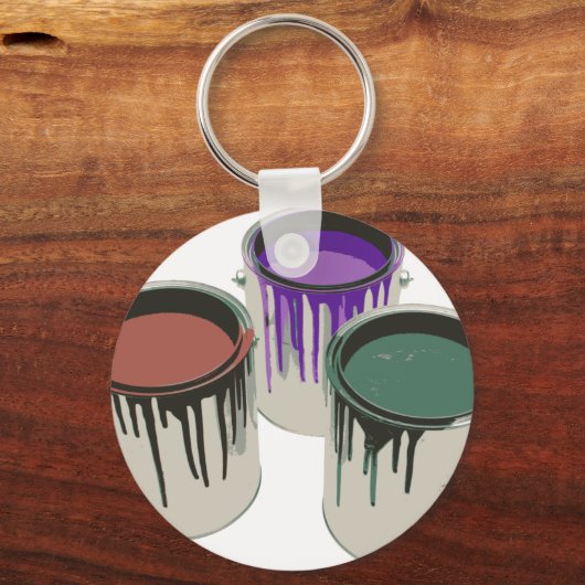 3 liter verf sleutelhanger (Voorkant)