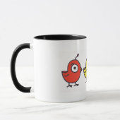 3 Little Birdies Coffee Cup Mok (Links)