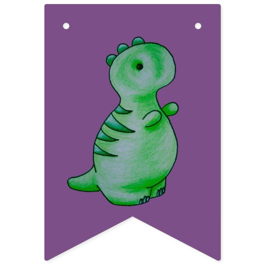 3 Little Dinos Vlaggetjes (Eerste vlag)