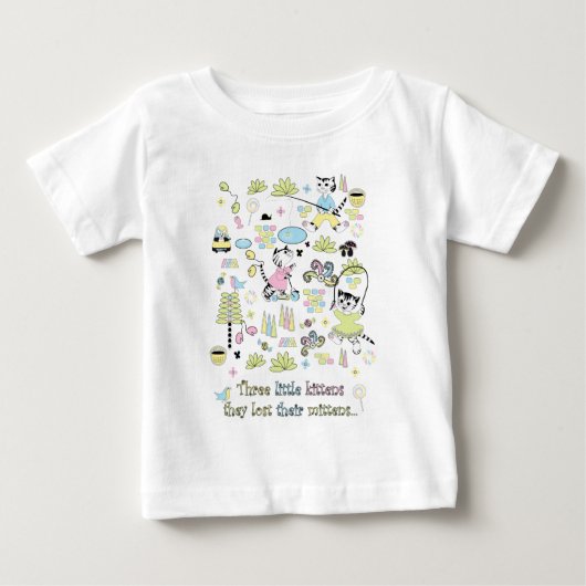 3 Little Kittens T-shirt (Voorkant)