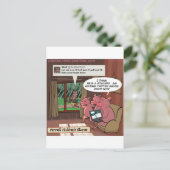 3 Little Social Media Savvy Pigs Briefkaart (Staand voorkant)