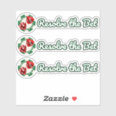 3 - Los de Bet op - de Douane Gesneden Vinyl Sticker (Vel)