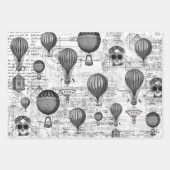 3 Luchtballon Ephemera vellen (Voorkant 3)