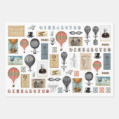 3 Luchtballon Ephemera vellen (Voorkant 2)