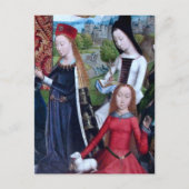 3 Maagdenmartelaars in een tuin (met vermelding va Briefkaart (Voorkant)