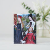 3 Maagdenmartelaars in een tuin (met vermelding va Briefkaart (Staand voorkant)