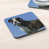 3 maanden oude BOXER Puppy Bier Onderzetter (Linkerzijde)