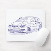 3 maart 2009 muismat (Met muis)