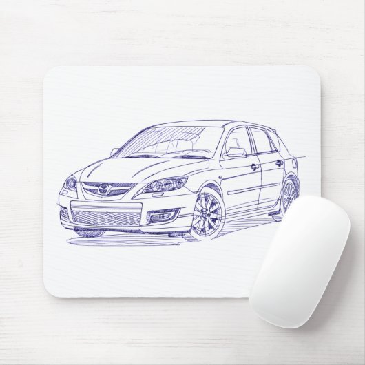 3 maart 2009 muismat (Met muis)