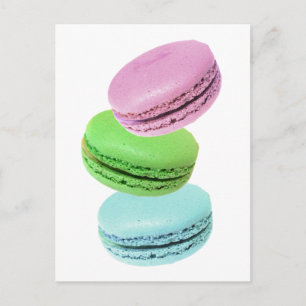 3 macarons briefkaart