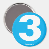 3 magneet (Voorkant / Achterkant)