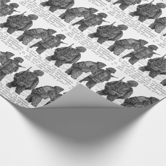 3 Marines Cadeaupapier (Hoek)