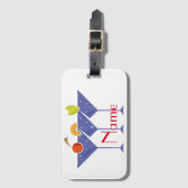 3 Martini Cocktails Thunder_Cove Bagagelabel (Voorkant (verticaal))