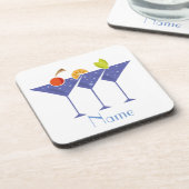 3 Martini Cocktails Thunder_Cove Bier Onderzetter (Linkerzijde)