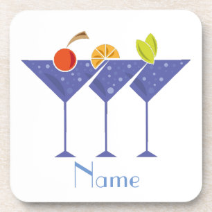 3 Martini Cocktails Thunder_Cove Bier Onderzetter