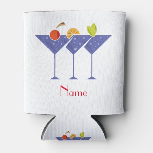 3 Martini Cocktails Thunder_Cove Blikjeskoeler (Voorkant)