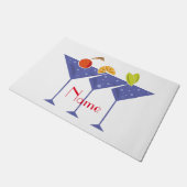 3 Martini Cocktails Thunder_Cove Deurmat (Schuin)