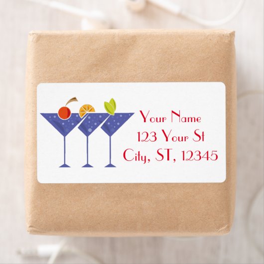 3 Martini Cocktails Thunder_Cove Etiket (Insitu)