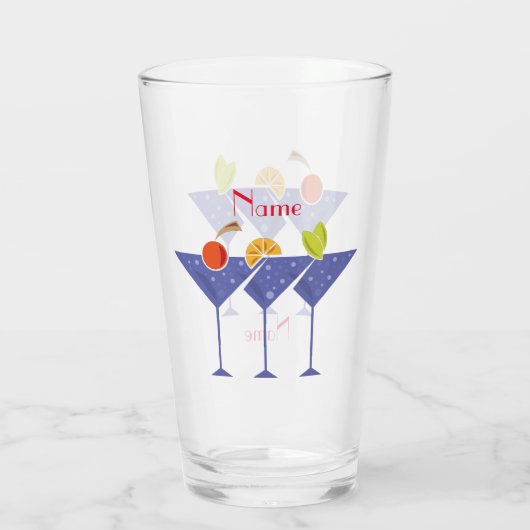 3 Martini Cocktails Thunder_Cove Glas (Achterkant)