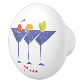 3 Martini Cocktails Thunder_Cove Keramische Knop (Rechts)