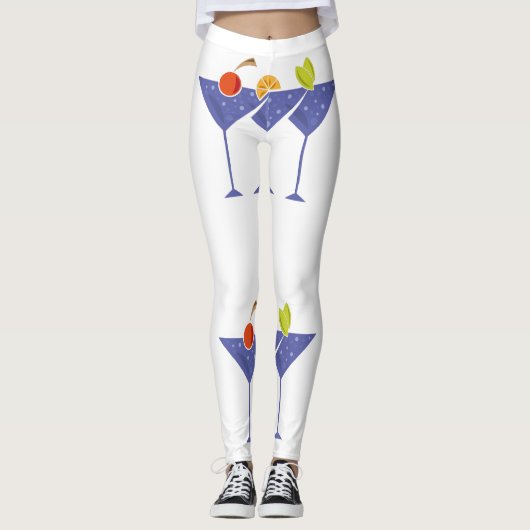 3 Martini Cocktails Thunder_Cove Leggings (Voorkant)