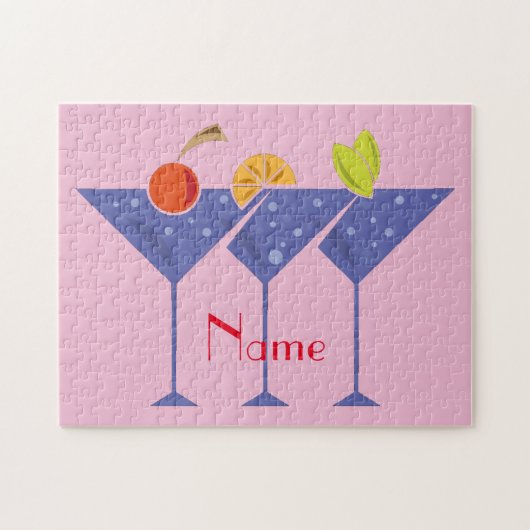 3 Martini Cocktails Thunder_Cove Legpuzzel (Horizontaal)