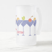 3 Martini Cocktails Thunder_Cove Matglas Bierpul (Voorkant rechts)