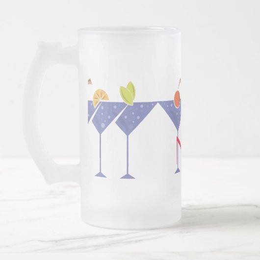 3 Martini Cocktails Thunder_Cove Matglas Bierpul (Links)