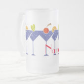 3 Martini Cocktails Thunder_Cove Matglas Bierpul (Voorkant links)